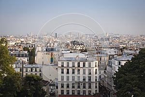 View over Paris from Montmartre