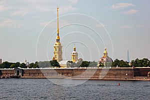 View over Peter and Paul Fortress