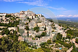 View over the picturesque village of Gordes, Provence, France