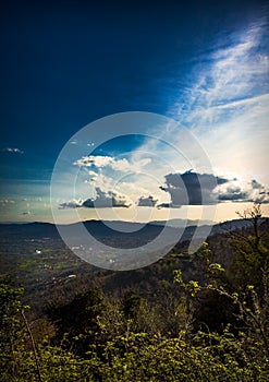 View over Pistoia