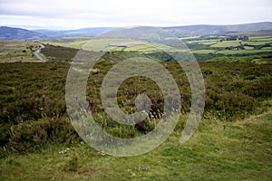 View over Porlock hill,Exmoor