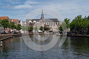 View over the river Spaarne