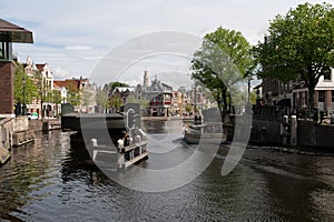 View over the river Spaarne