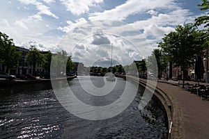 View over the river Spaarne