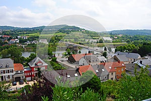 View over Schengen in Luxembourg.