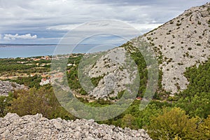 View over Starigrad Paklenica