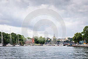 View over SÃ¶dermalm district in Stockholm, Sweden