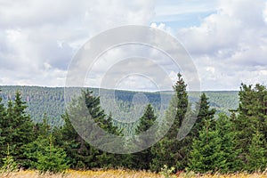 View over the Thuringian Forest