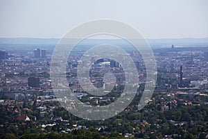 view over vienna, austria, from the Kahlenberg in vienna, austria