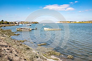 View over Walney Channel towards Barrow in Furness photo