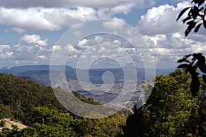 View over West Canungra Creek Circuit