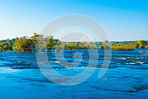View over the Zambezi River