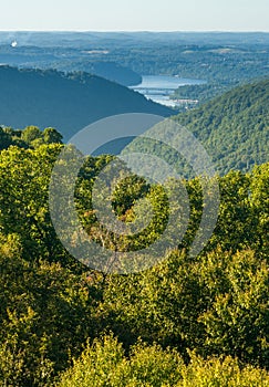 View from Overlook in Snake Hill WMA in WV