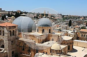 View overlooking Jerusalem city.