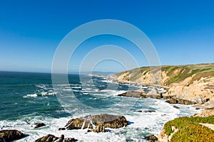 A view of the Pacific Ocean from Bodega Head