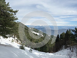 A view of Pakistan administered Kashmir from Murree Hills, Pakistan