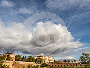 View of the palace of the Infante Don Luis