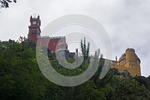 View on palace national park da Pena