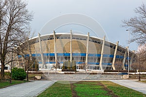 View of the Palace of sports in Varna, Bulgaria.