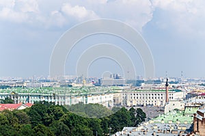 View of the Palace Square in St. Petersburg