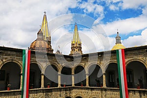 A view of Palacio de Gobierno del Estado de Jalisco in Guadalajara, Mexico photo