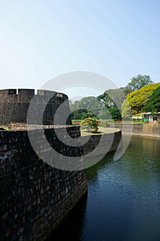 View of Palakkad fort that was captured by Hyder Ali in 1766 AD