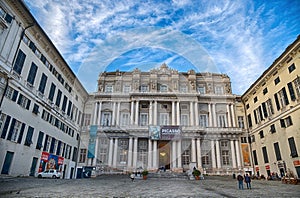 Palazzo Ducale in the city center of Genoa, Italy.