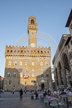 View of Palazzo Vecchio in Florence