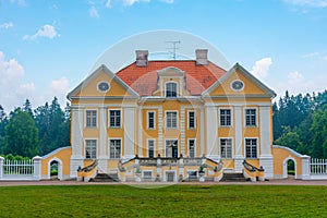 View of Palmse manor in Estonia