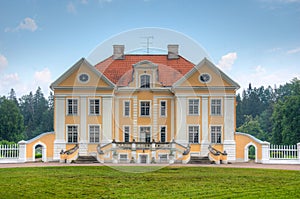 View of Palmse manor in Estonia