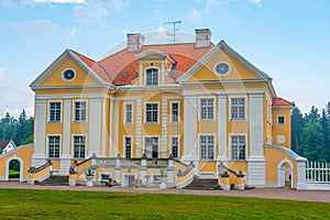 View of Palmse manor in Estonia