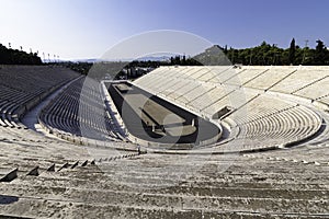 View of the Panathinaiko Stadium, Athens, Greece