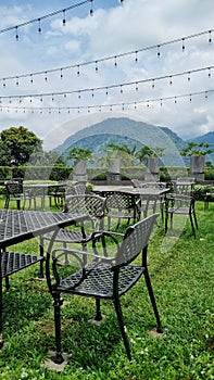 View From Pancar Garden Resto Sentul Selatan Indonesia