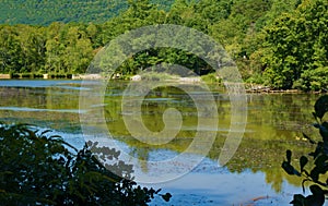 View of Pandapas Pond