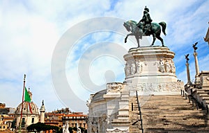 View of panorama Rome, Italy