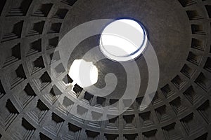 View of the Pantheon Oculus