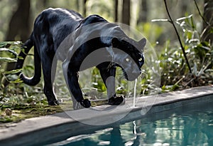 A view of a Panther in the Jungle