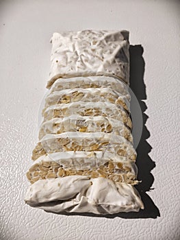 DISPLAY OF A TEMPE ON WHITE BACKGROUND