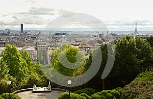 View from the Parc de Belleville