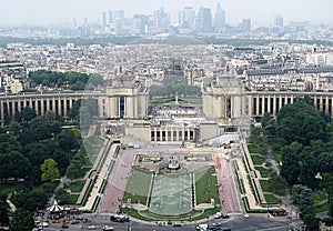 A View of Paris from the Eiffel Tower