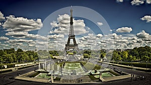 View of Paris from the Trocadero