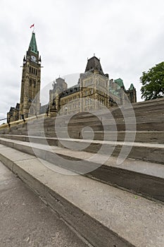 A view of Parlimentary Building in Ottawa Canada