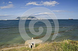 View from Parque de Centenario to Gibraltar photo