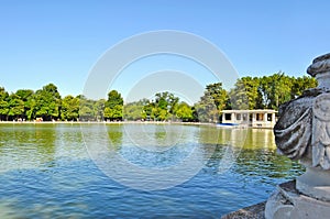 View of Parque del Buen Retiro