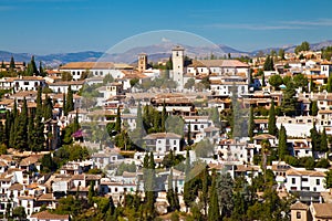 View on part of Granada