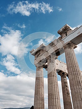 View of Partenon - Acropolis photo