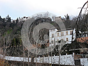 View from the Paseo de los tristes- AlBAYZIN-Granada-Spain photo