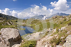 View on Passo Salati