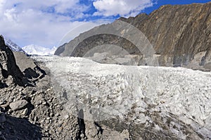 Passu Glacier in Passu, Pakistan photo