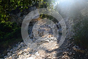 View of path to Cala Goloritze